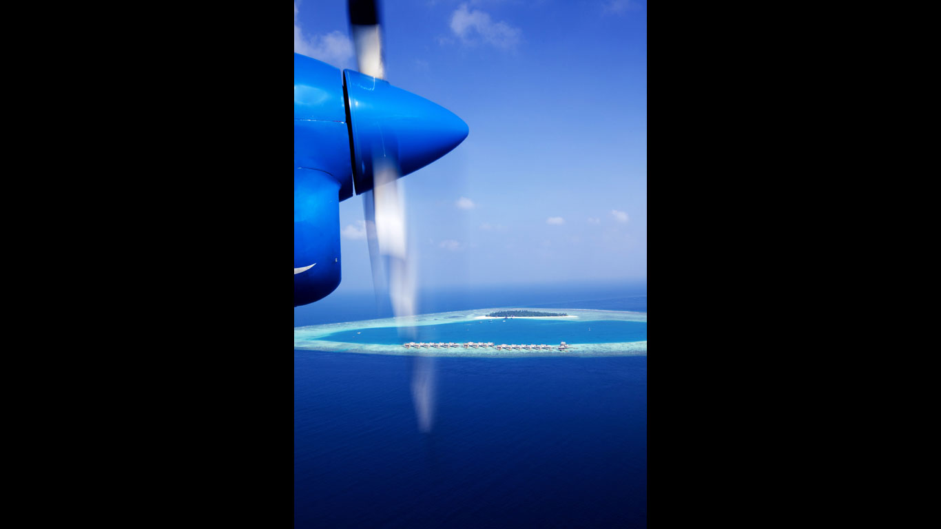 Mit dem Wasserflugzeug ins Paradies