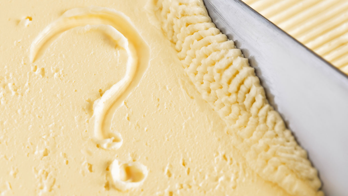 Mythos Nr. 4: Margarine ist gesünder als Butter
