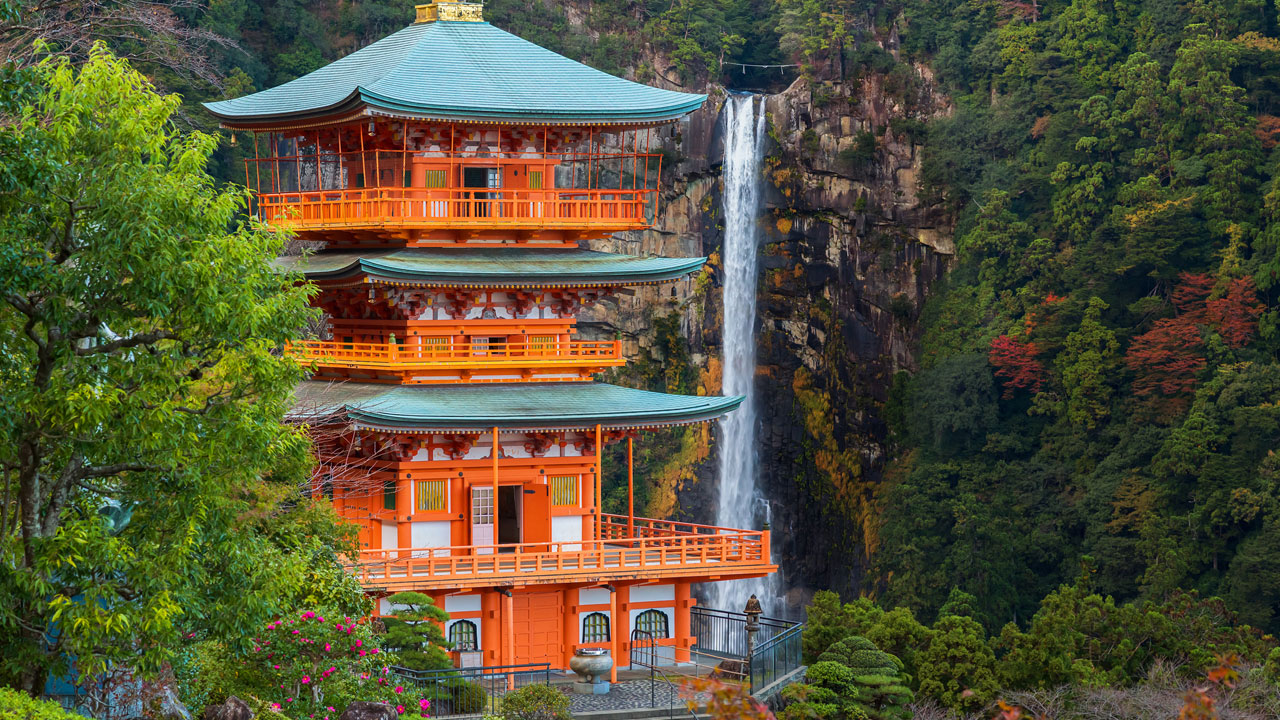 Nachi Wasserfall in Japan