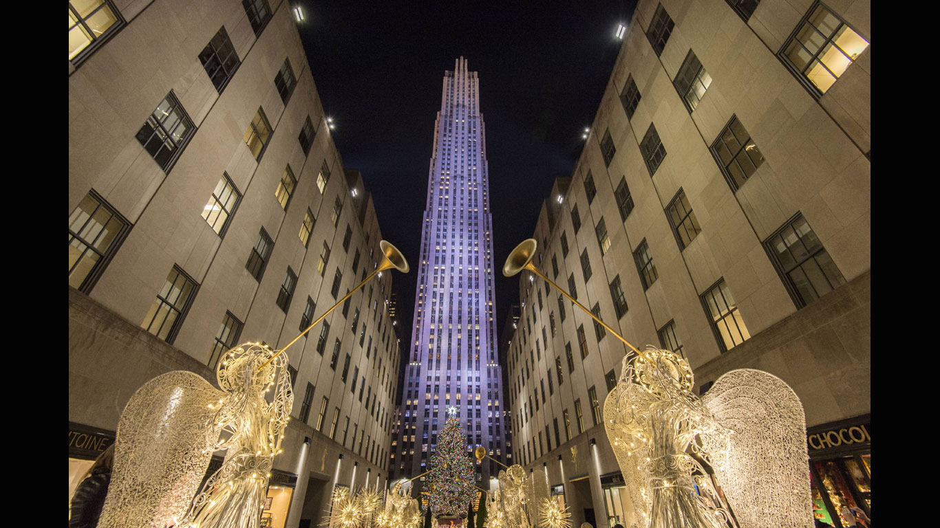 Lichtermeer in New York