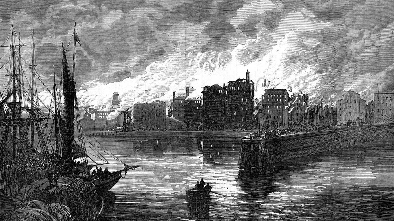 Oktober 1871: Der große Brand von Chicago 