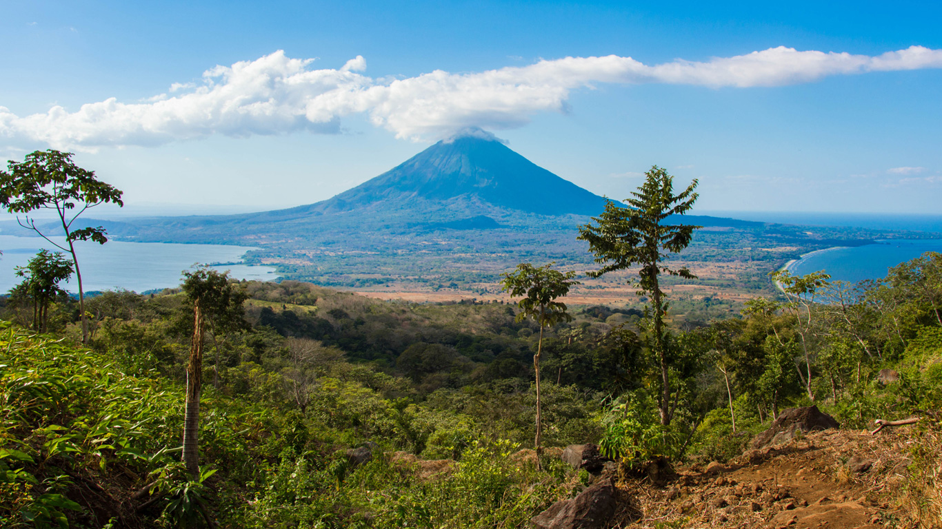 Ometepe: eine Insel mit zwei Bergen