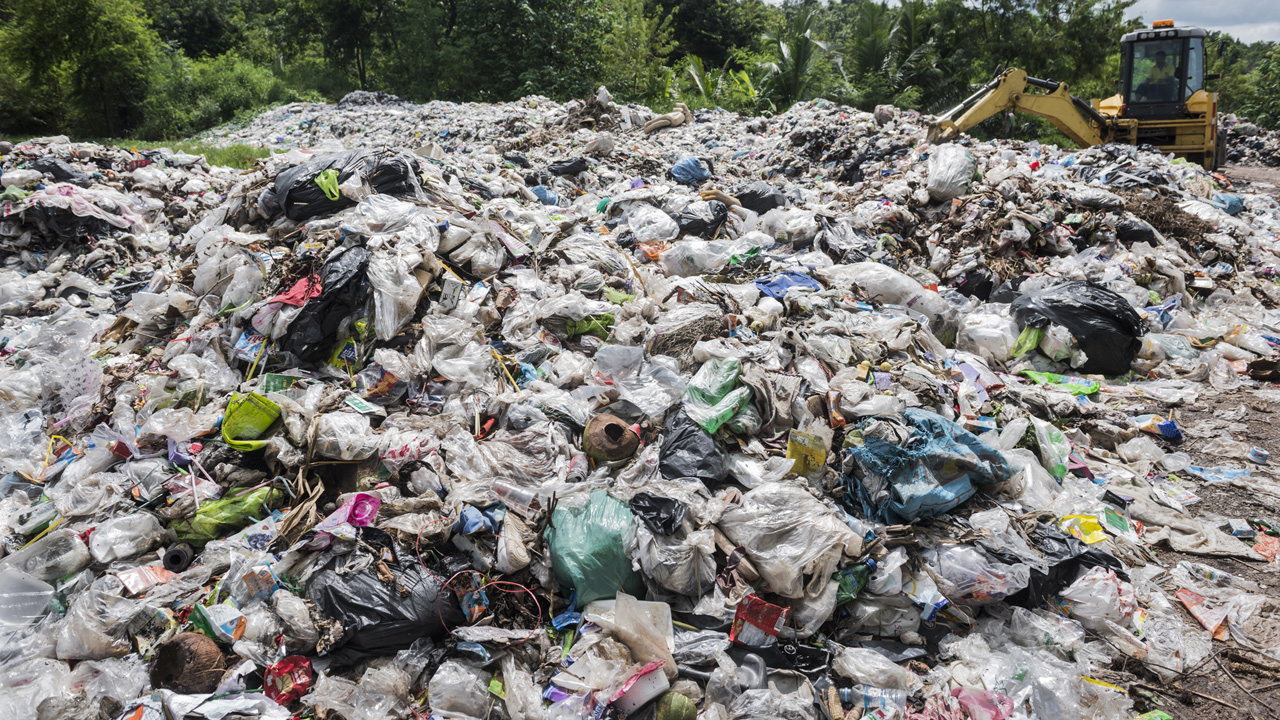 Überall Plastik