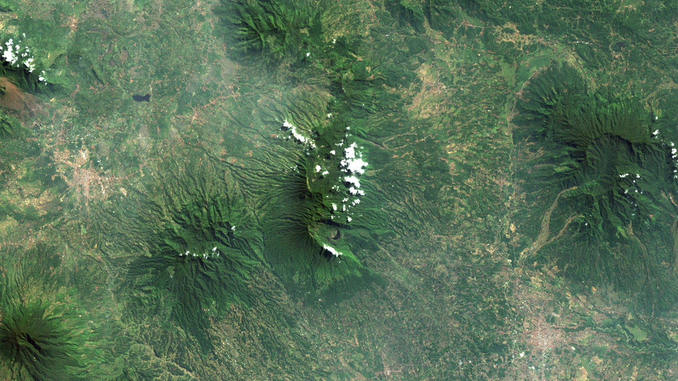 Platz 11: Galunggung, Indonesien