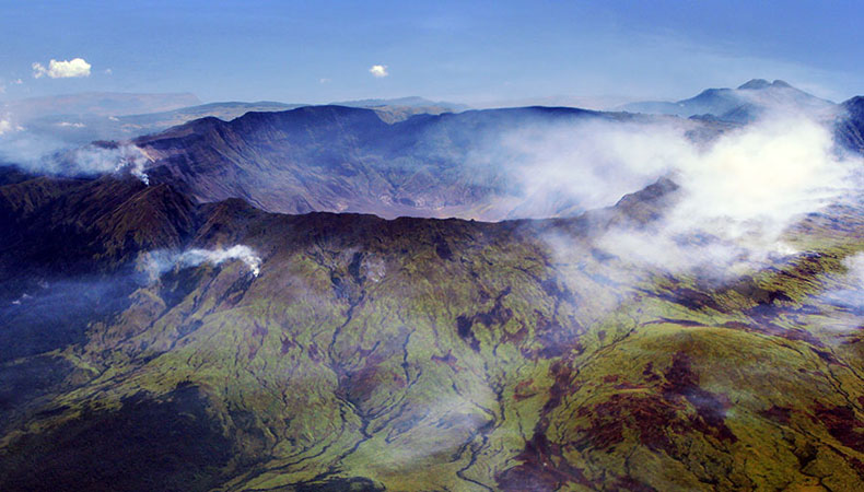 Platz 1: Tambora, Indonesien