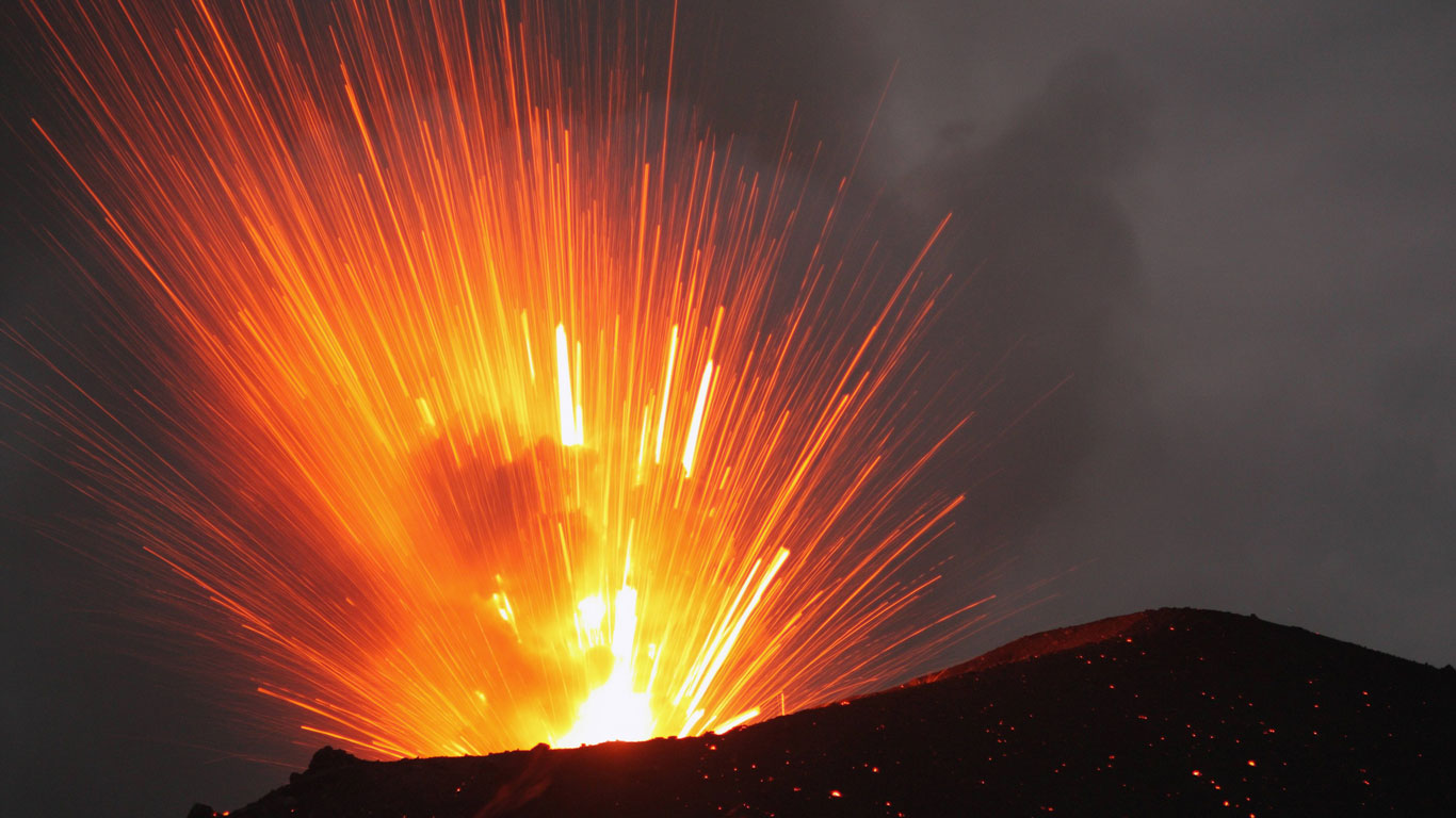 Platz 2: Krakatau, Indonesien