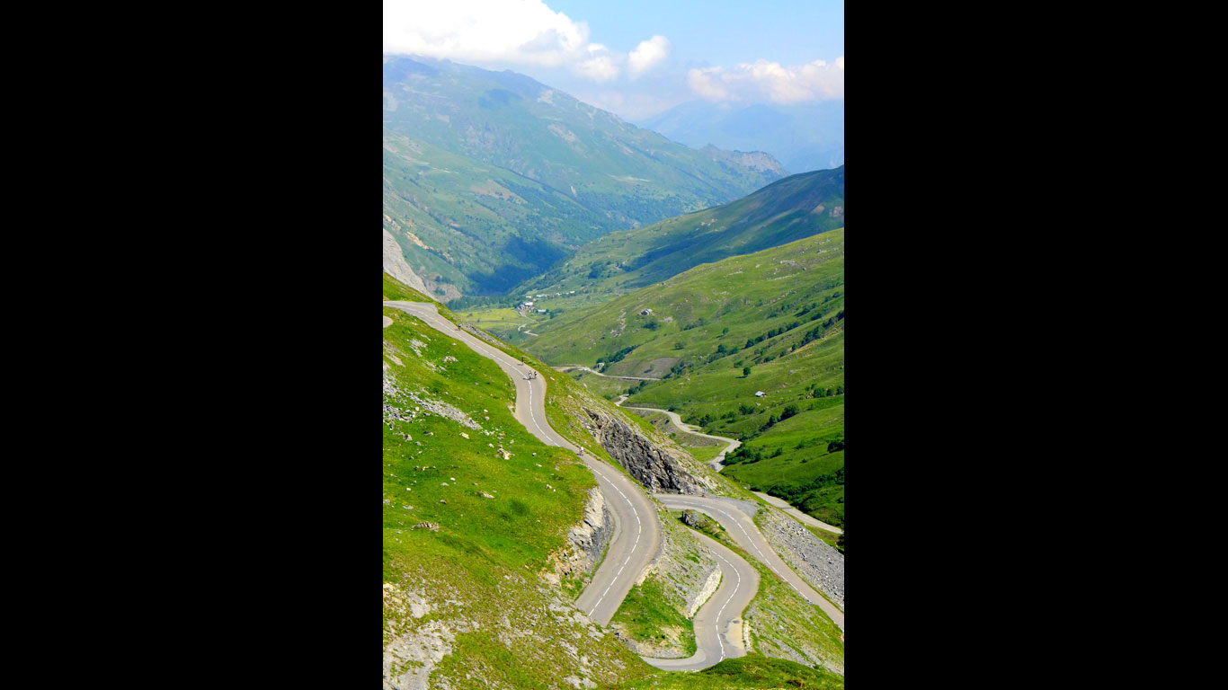 Platz 3: Sechsmal über 2.000 Meter im Alpengebirge
