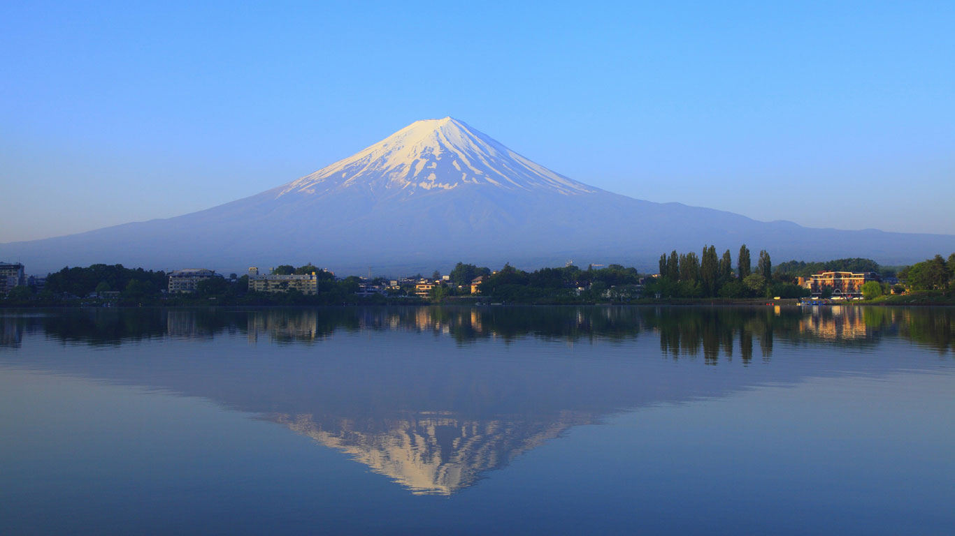 Platz 7: Fujijama, Japan