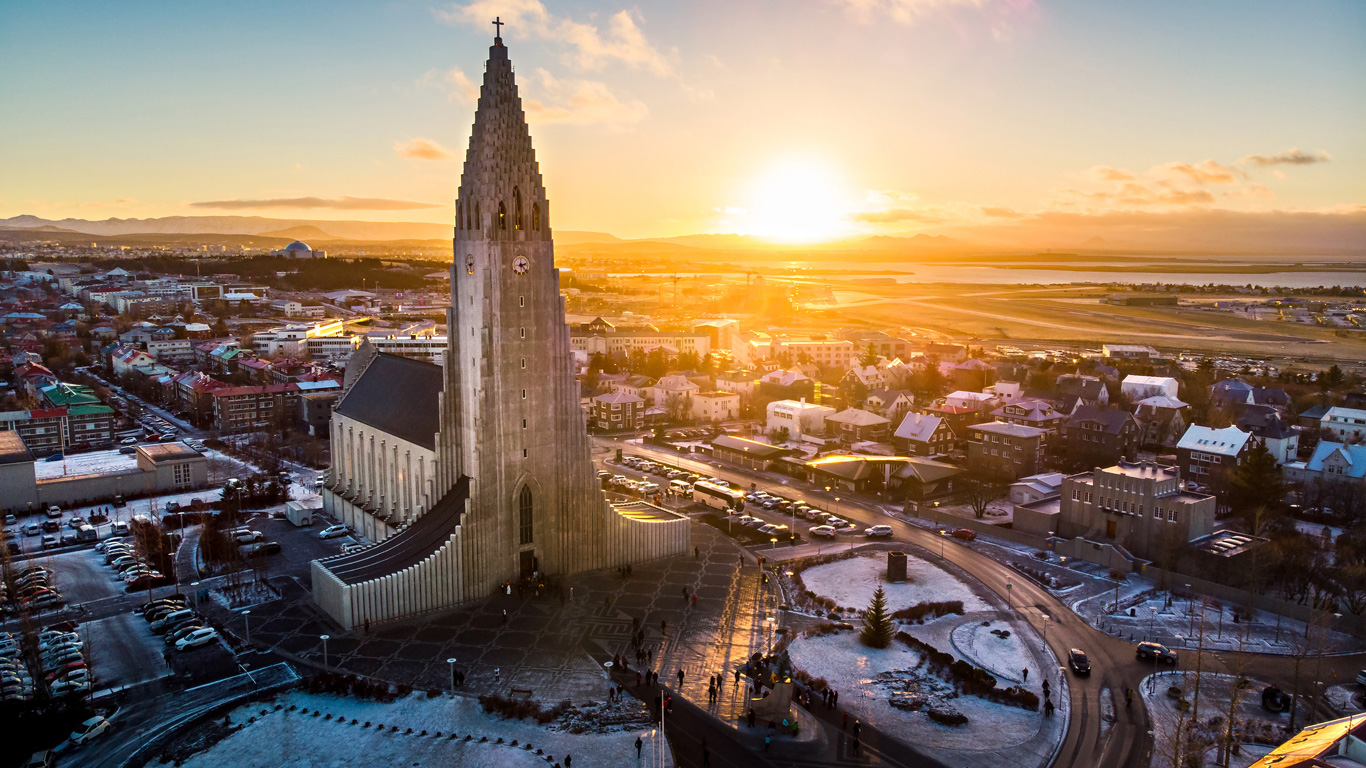Die Hauptstadt Reykjavik