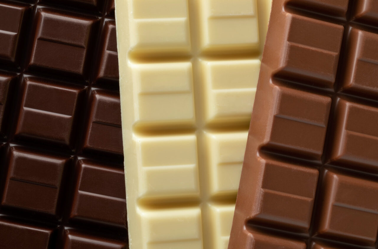 Hat braune Schokolade mehr Kalorien als weiße?
