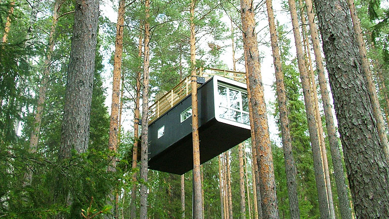 Schwedischer Minimalismus: „Treehotels“