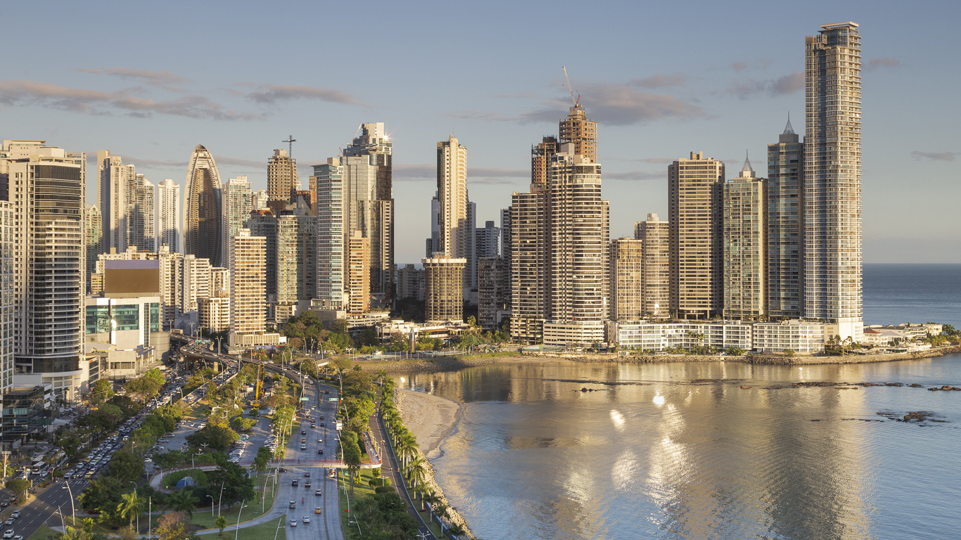 Skyline von Panama Stadt