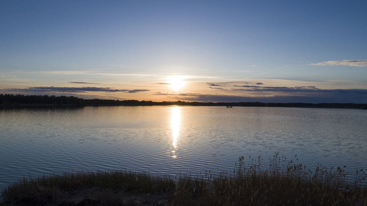 Die Saunainsel Katrineholm S, Södermanlands län, Schweden