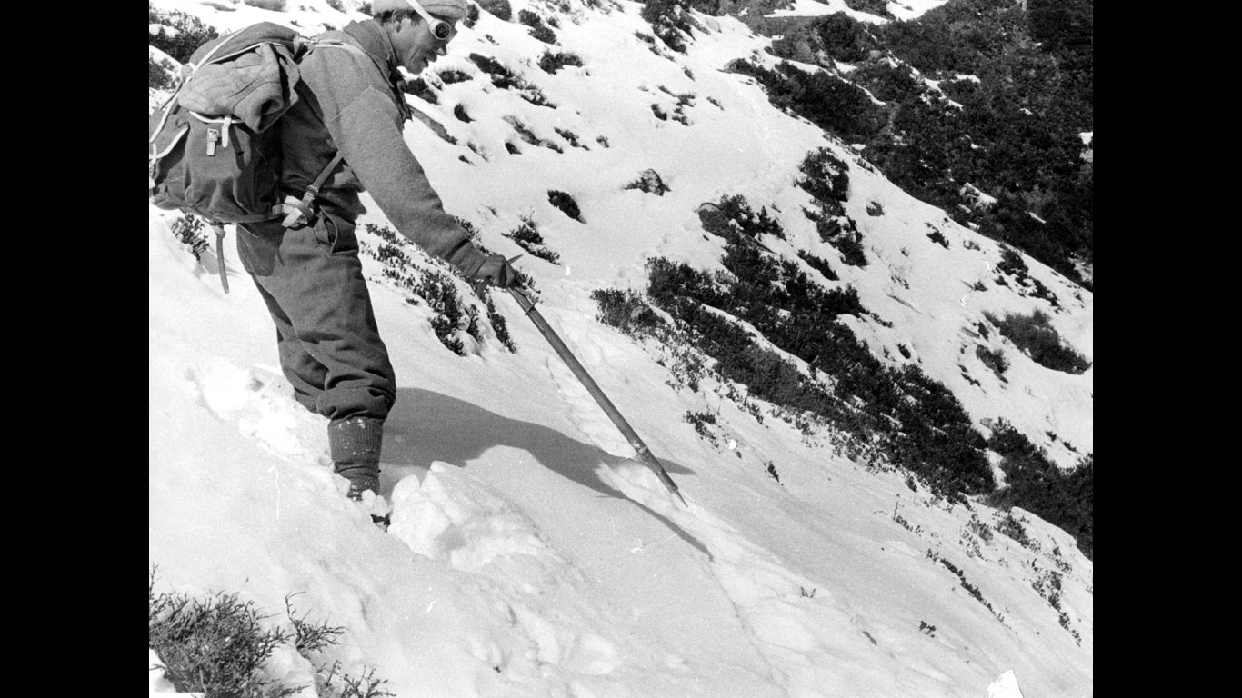 Spuren im Schnee