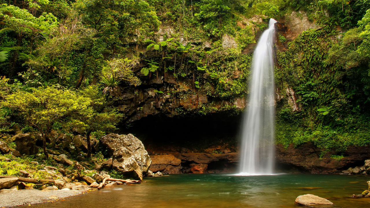 Tavoro Falls auf den Fidschi-Inseln