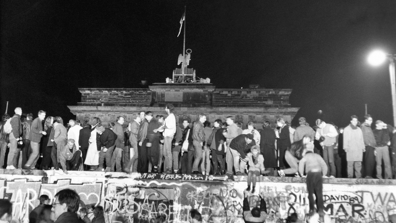 Fall der Mauer 1989