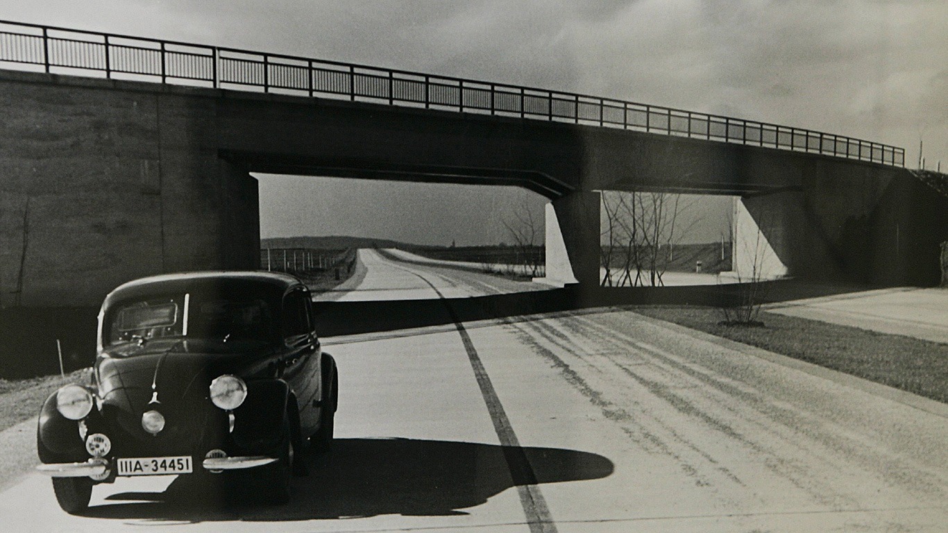 Geisterfahrer – Vergessene Autobahn der Nazis, Bad Brückenau (Bayern)