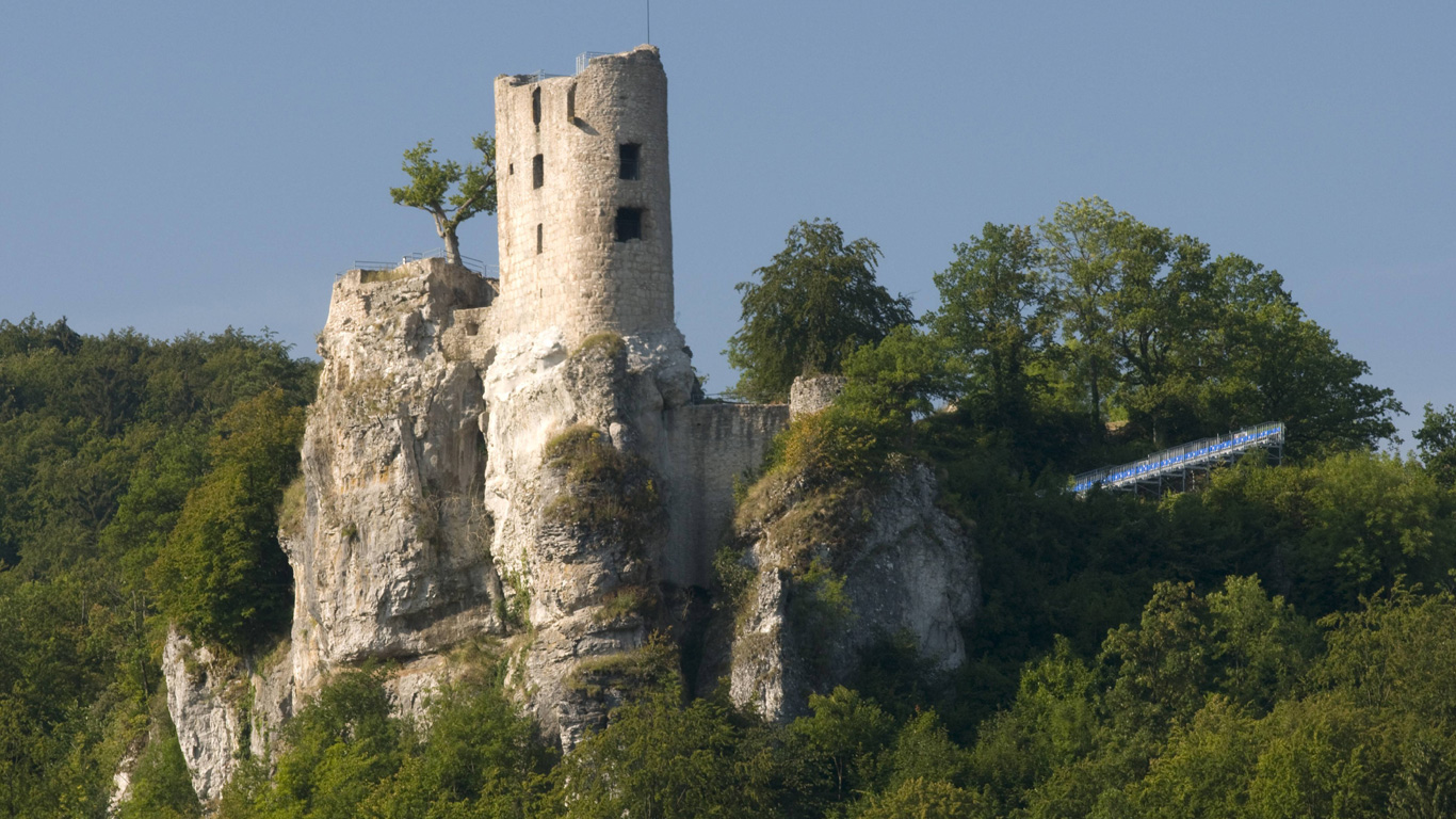 Wo einst die Riesen residierten – Burgruine Neideck, Wiesenttal (Bayern)