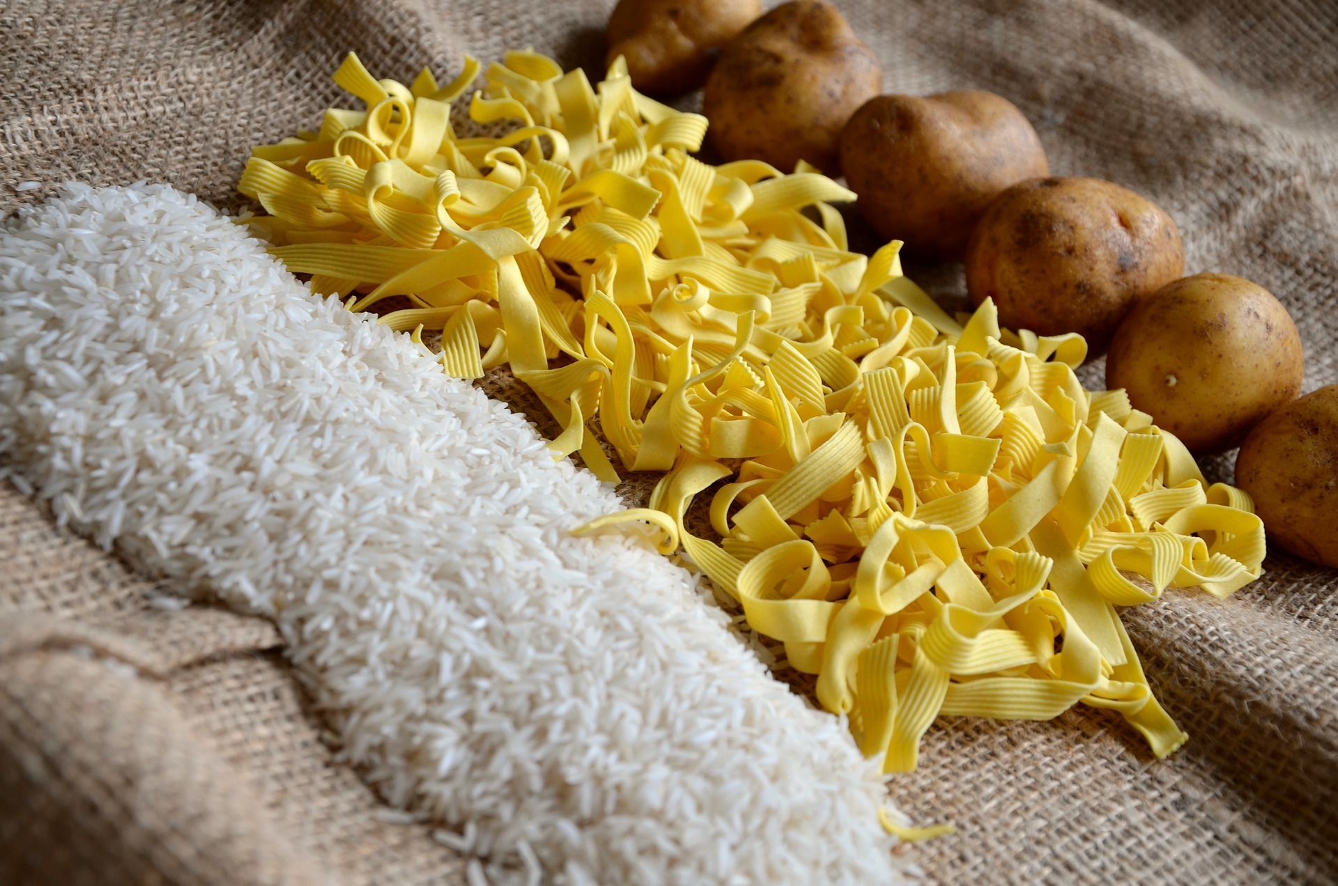 Nudeln, Kartoffeln oder Reis Welche Beilage ist am gesündesten?