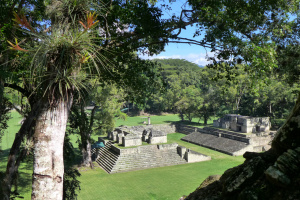 Die Ruinen von Copán