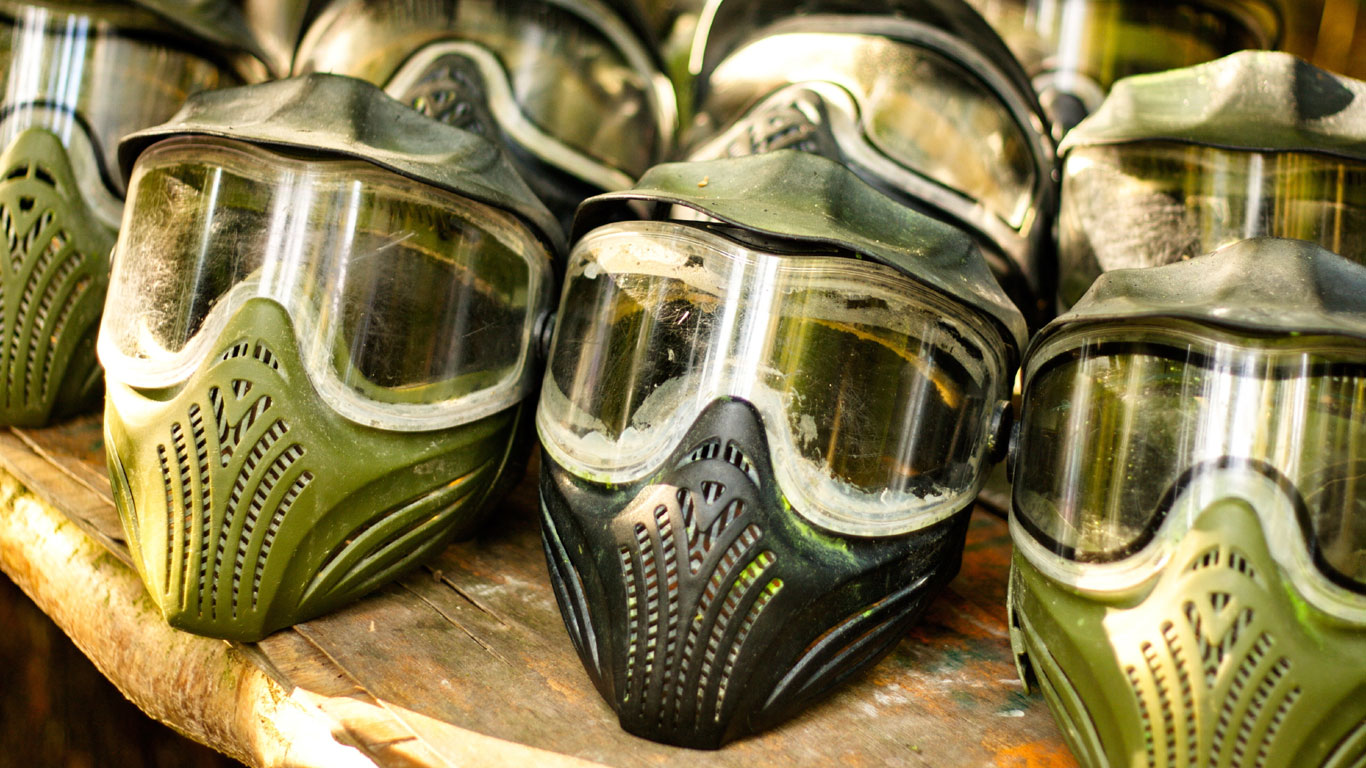 Paintball das Geräusch von Farbe Welt der Wunder