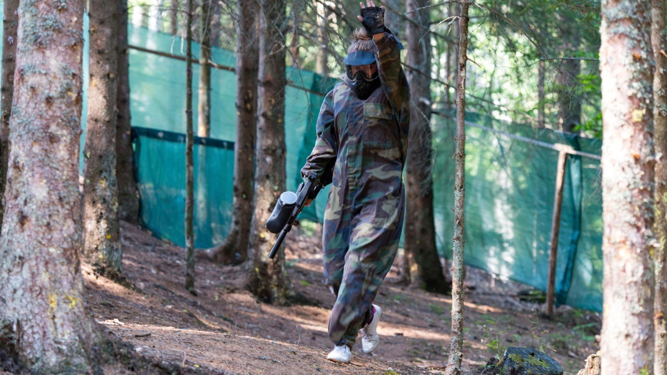 Paintball das Geräusch von Farbe Welt der Wunder