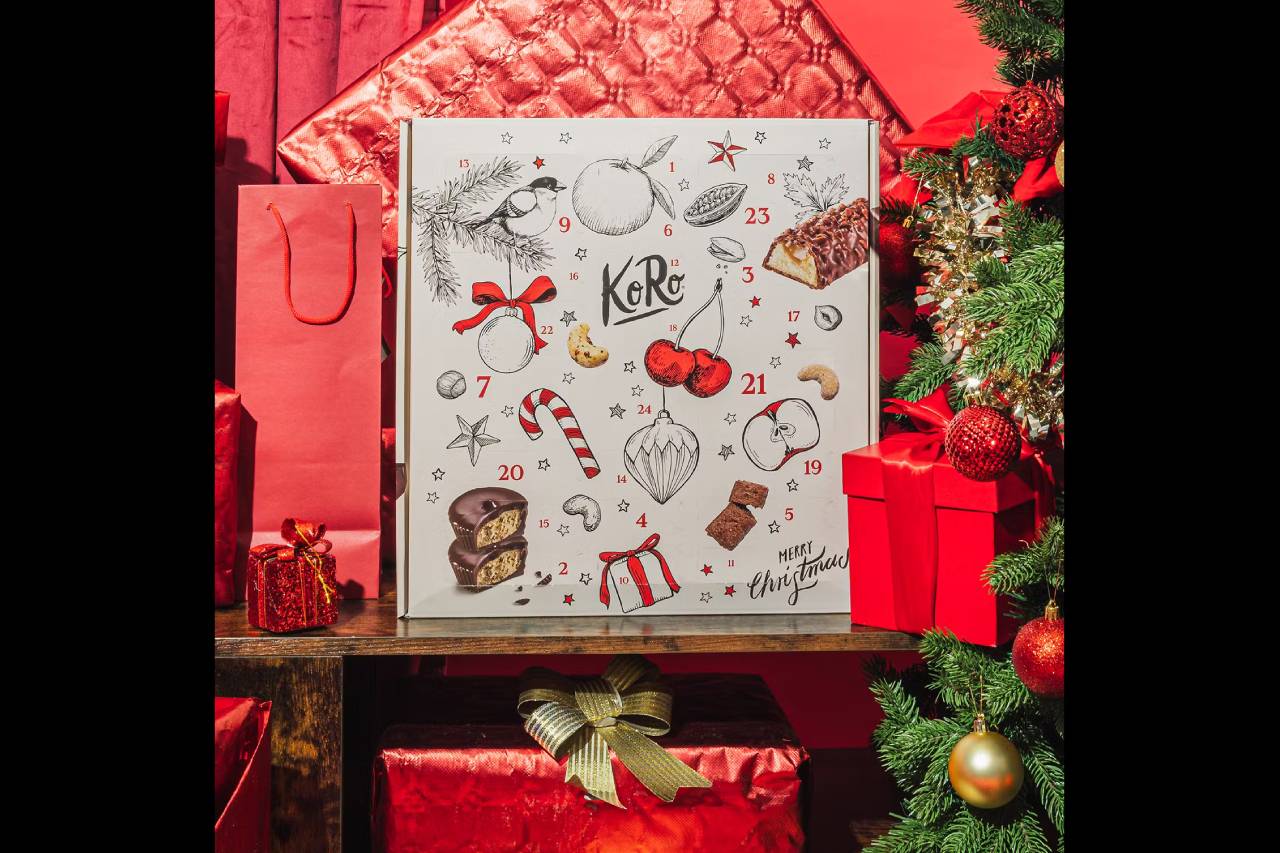 Snacks in bester Bio-Qualität – der Koro-Adventskalender für Gourmets