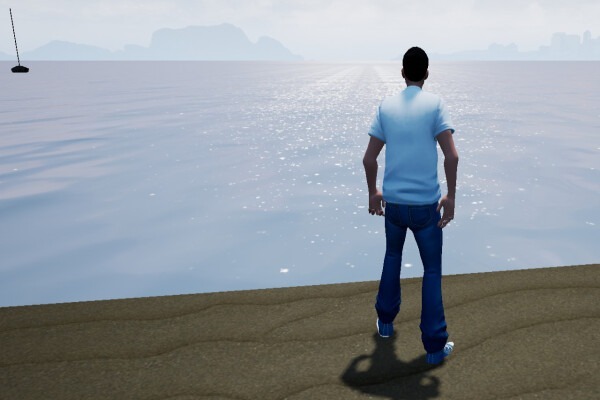 Das Meer um die MILC Business Island